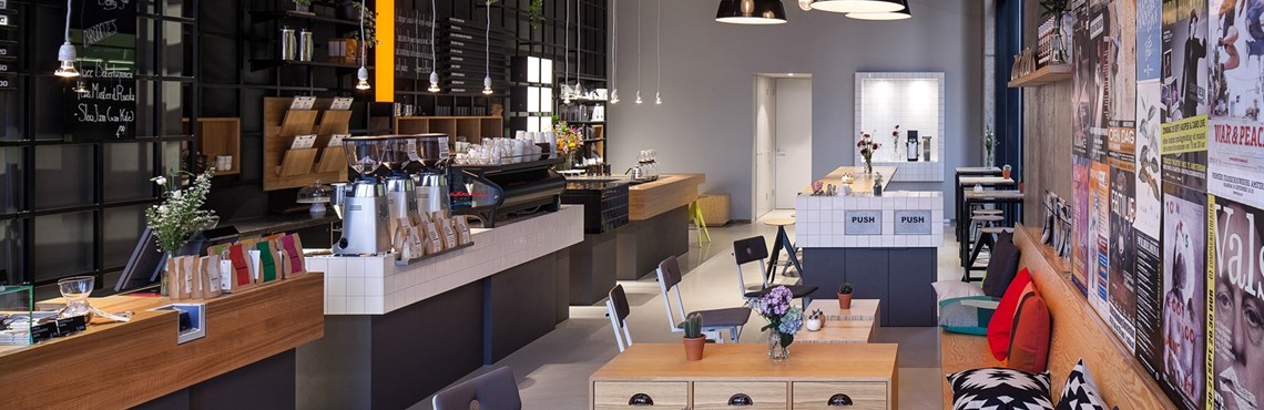 GUEST PROJECT: COFFEECOMPANY OOSTERDOK- IL NUOVO STORE IN AMSTERDAM