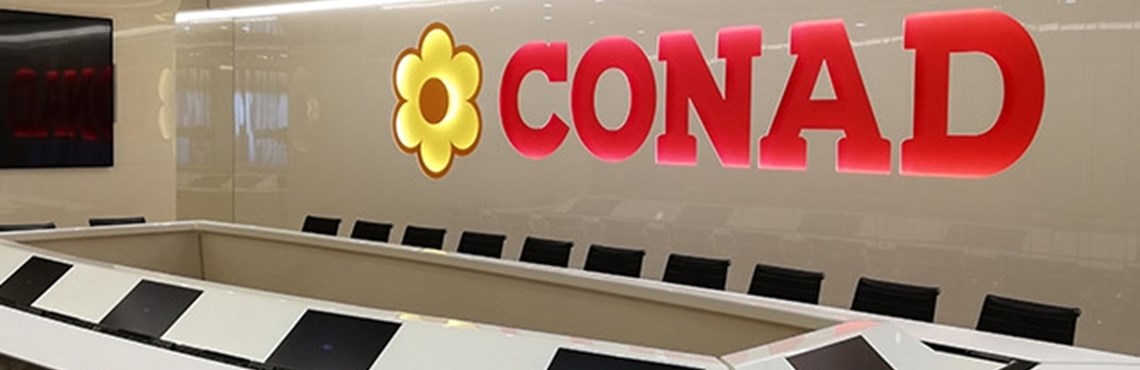 New look  for Conad headquarters 
